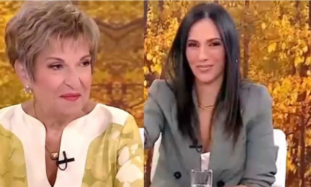 Ανθή Βούλγαρη σε Ιωάννα Μάνδρου: «Τρώω με το μάτι» - «Ναι, αλλά δεν τρως τίποτα» η απάντησή της