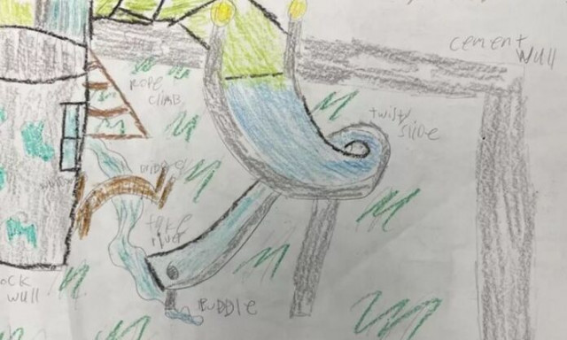 ΗΠΑ: 11χρονο κορίτσι ζωγράφισε την «τέλεια παιδική χαρά» και η πόλη της έκανε τη χάρη και την έχτισε