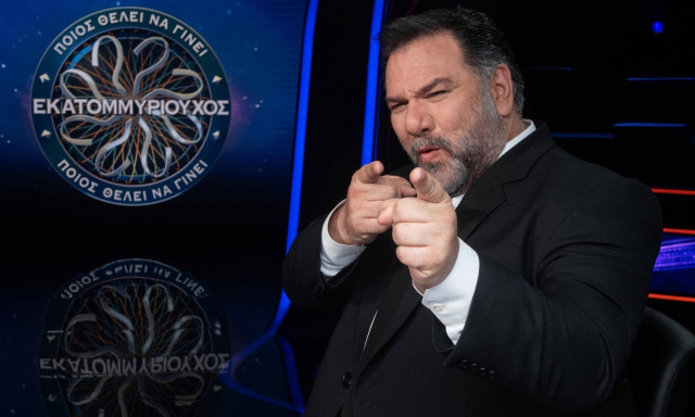 Γρηγόρης Αρναούτογλου: Η αναπάντεχη αντίδρασή του σε ερώτηση διαγωνιζόμενου στον «Εκατομμυριούχο»