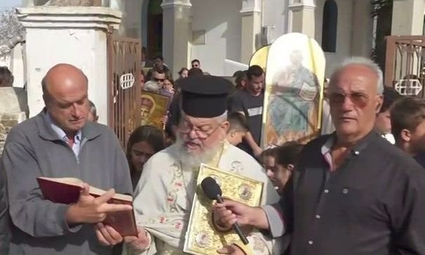 Λιτανείες και στη Νάξο για να έλθει η βροχή – «Η κατάσταση είναι εκτός ελέγχου», λέει ο Δήμαρχος