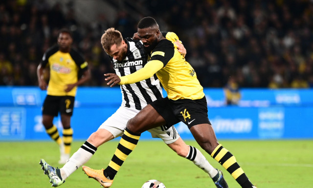 ΑΕΚ - ΠΑΟΚ 1-1: Ισοπαλία με «νικητές» τους φιλοξενούμενους