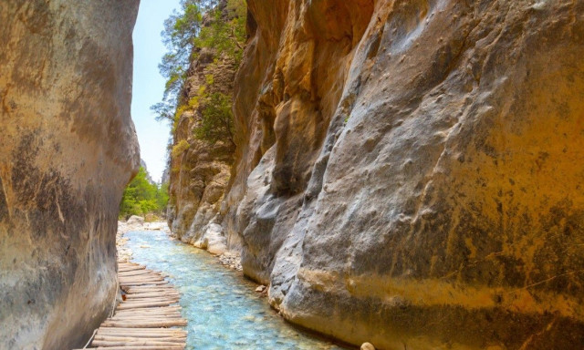 Φαράγγι της Σαμαριάς: Ανοιχτό και από τις δύο εισόδους σήμερα (21/10)