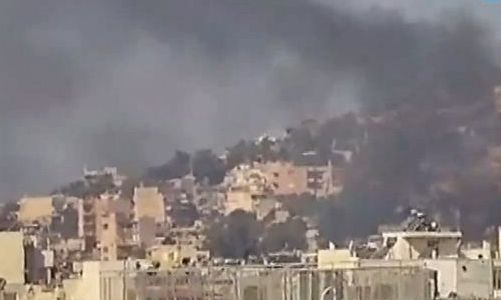 Φωτιά στο Πέραμα - Η συγκλονιστική στιγμή της έκρηξης