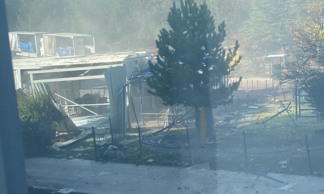 Οι πρώτες εικόνες από την στιγμή της επίθεσης στην Τουρκική Αεροδιαστημική Βιομηχανία