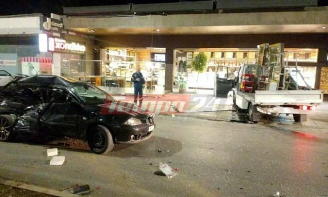 Πάτρα: Σοκαριστικό τροχαίο τα ξημερώματα - Τραυματίας βρέθηκε 15 μακριά από το ΙΧ του