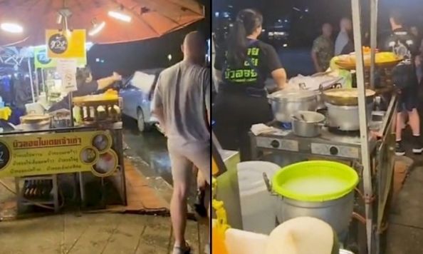 Βρετανός τουρίστας άναψε τσιγάρο δίπλα σε καντίνα με αέριο και «έφαγε» έναν κουβά στο κεφάλι