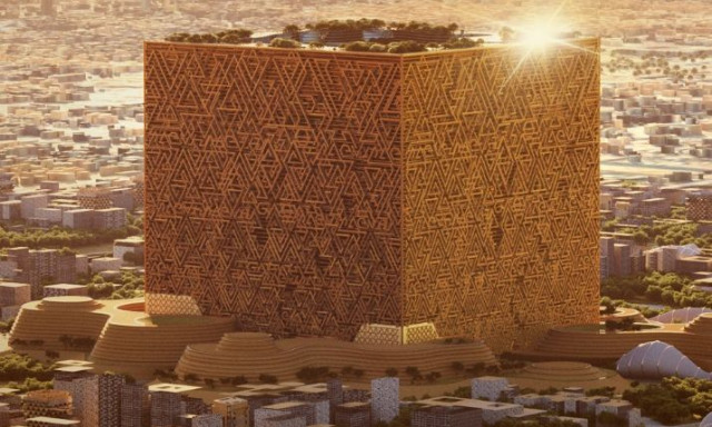 Σαουδική Αραβία: Ξεκίνησε η κατασκευή του ουρανοξύστη Mukaab- Θα είναι το ψηλότερο κτήριο στον κόσμο