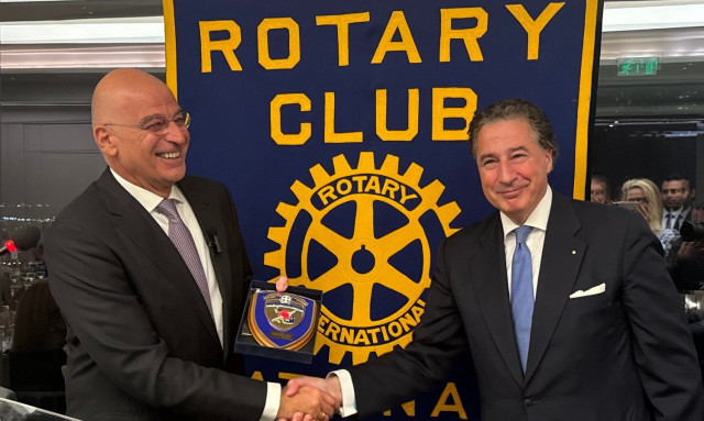 Νίκος Δένδιας στον Ροταριανό Όμιλο Αθηνών: Αυτός είναι ο σύγχρονος αμυντικός σχεδιασμός της Ελλάδας