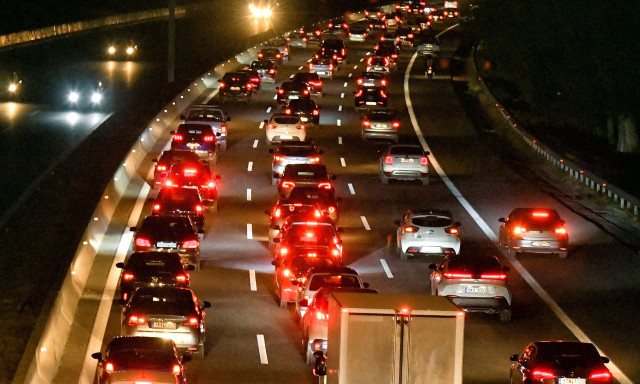 Μποτιλιάρισμα στην κάθοδο του Κηφισού