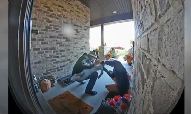 ΗΠΑ: Κάμερα καταγράφει τη στιγμή που γείτονας έσωσε παιδί από πνιγμό