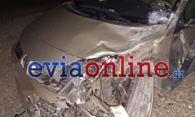 Εύβοια: Σοβαρό τροχαίο με σύγκρουση 2 οχημάτων - Στο νοσοκομείο μια 10χρονη