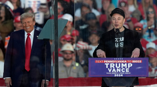 Ντόναλντ Τραμπ και Έλον Μασκ