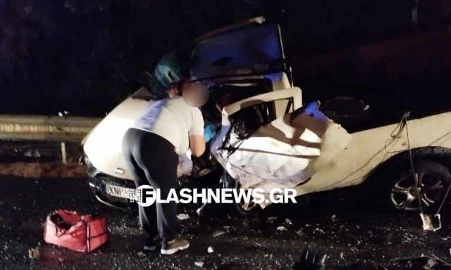 Ρέθυμνο: Ένας νεκρός από τη σφοδρή μετωπική σύγκρουση στον ΒΟΑΚ– Σοκαριστικές εικόνες