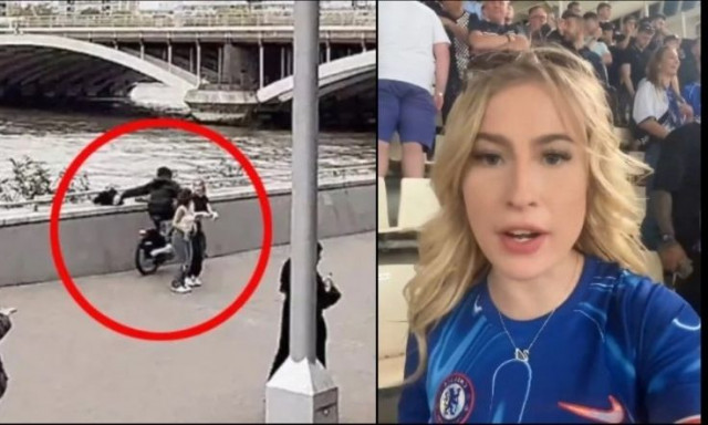 Influencer οπαδός της Τσέλσι είδε να της κλέβουν το κινητό μπροστά από τα μάτια της (vid)