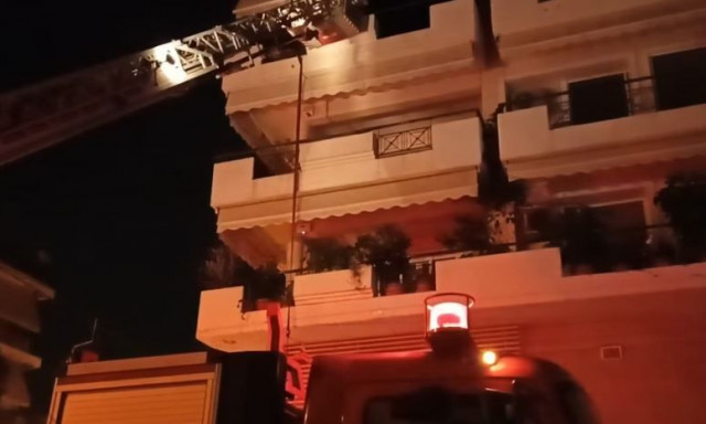 Πυρκαγιά σε διαμέρισμα στο Μοσχάτο