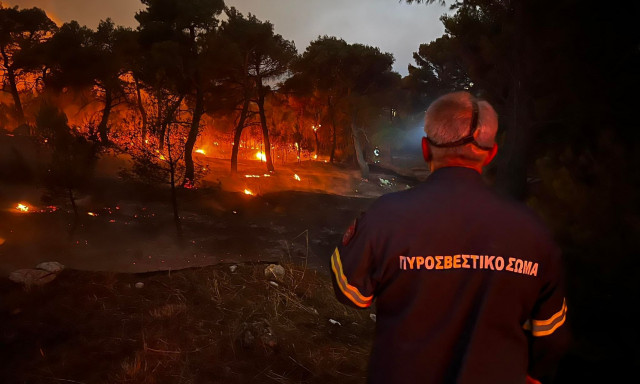 Μαίνεται η πυρκαγιά στο Λιβάδι Ελασσόνας – Μεγάλη επιχείρηση από την Πυροσβεστική