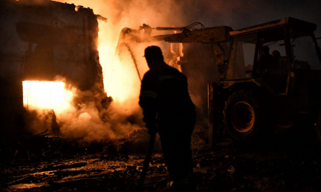 Πυρκαγιά στο Μαντούδι Εύβοιας - Άμεση η κινητοποίηση της πυροσβεστικής