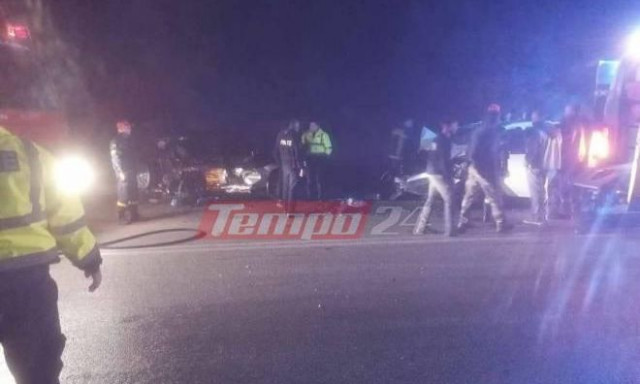 Τρομακτικό τροχαίο στην Πάτρα: Τρία άτομα στο νοσοκομείο από σφοδρή σύγκρουση οχημάτων