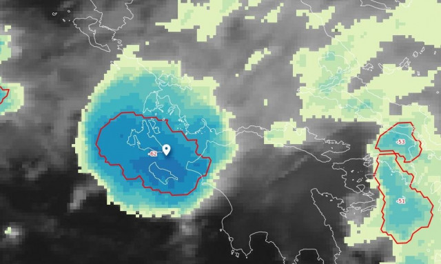 Καιρός - Κολυδάς: Προσοχή για ένα δίωρο περίπου - Πώς κινείται ο πυρήνας των καταιγίδων