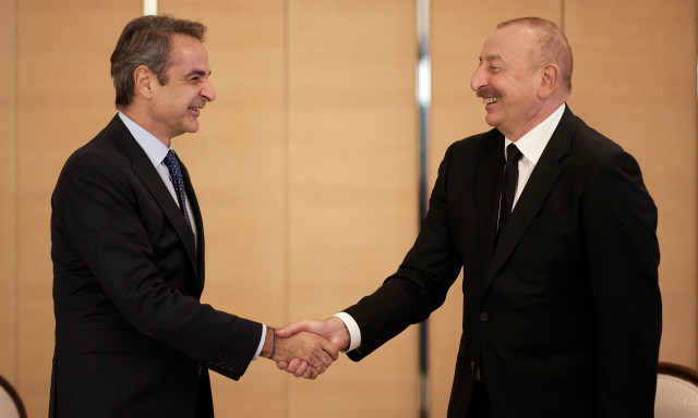 Συνάντηση Μητσοτάκη – Αλίεφ στο Μπακού: Συζητήθηκε η ενεργειακή συνεργασία με το Αζερμπαϊτζάν