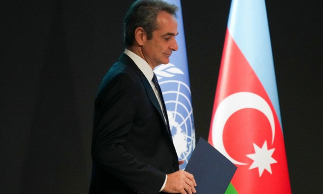 Μητσοτάκης από Μπακού: Η Ελλάδα πρωτοπόρος στα μέτρα για την κλιματική αλλαγή