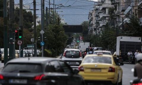 Κλειστή η Αλεξάνδρας στη διασταύρωση με την Κηφισίας
