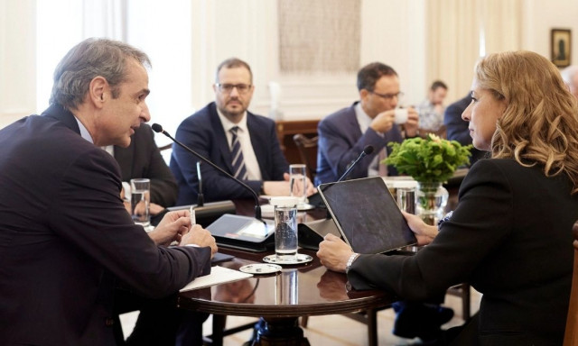 Κυριάκος Μητσοτάκης: Συναντήθηκε με ανώτατα στελέχη ευρωπαϊκών χημικών βιομηχανιών