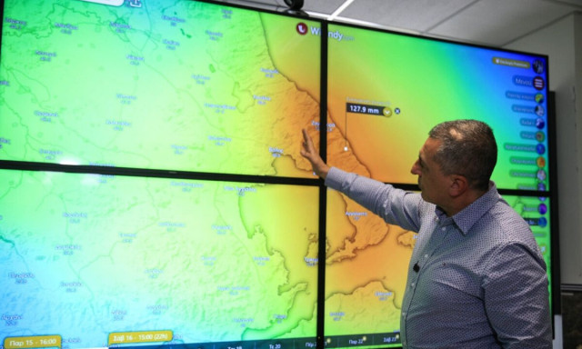 Κακοκαιρία Alexandros: Κουρέτας για Θεσσαλία - «Όλος ο μηχανισμός είναι σε επιφυλακή» (βίντεο)