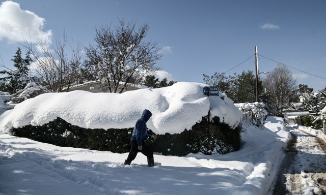 Κακοκαιρία «Αλέξανδρος»: Πότε θα χιονίσει σε όλη τη χώρα, σύμφωνα με προηγμένο μοντέλο πρόγνωσης