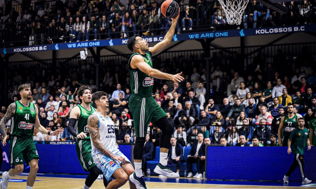 Κολοσσός Ρόδου - Παναθηναϊκός AKTOR 84-91: Δυσκολεύτηκε αλλά συνεχίζει αήττητος