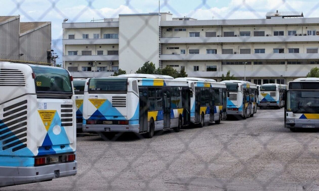 Απεργία: Πώς θα κινηθούν σήμερα τα λεωφορεία και τα τρόλεϊ