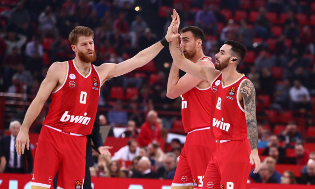 Euroleague: Θέλει την 6η σερί νίκη ο Ολυμπιακός κόντρα στη Μπασκόνια - Το πρόγραμμα και η βαθμολογία