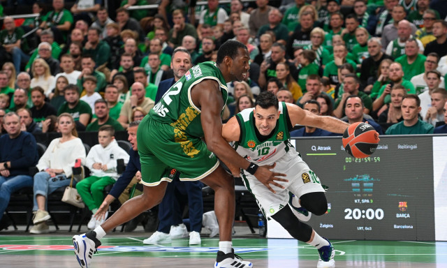 Euroleague, Ζαλγκίρις-Παναθηναϊκός Aktor 84-77:  Κατώτερος των περιστάσεων