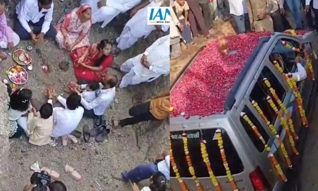 Οικογένεια έγινε viral αφού αποφάσισε να «κηδέψει» με τελετή το παλιό της αυτοκίνητο