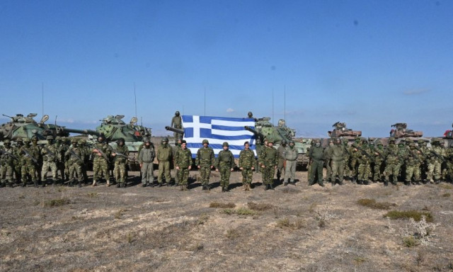 Οι εθνοφύλακες της Κω εκπαιδεύονται κατά εχθρικών αποβατικών ενεργειών