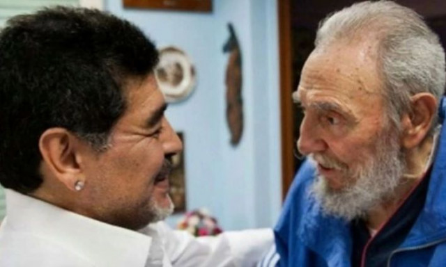 Ντιέγκο Μαραντόνα και Φιντέλ Κάστρο: Δύο φίλοι που πέθαναν την ίδια μέρα