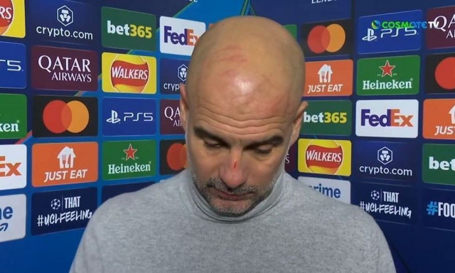 Γκουαρντιόλα: Η αλήθεια για τις πληγές στο πρόσωπό του (pics)