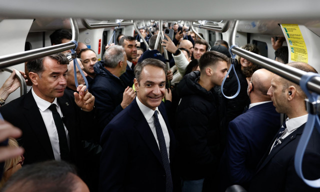 Η πρώτη βόλτα του μετρό Θεσσαλονίκης με επιβάτη τον Κυριάκο Μητσοτάκη - Τα δρομολόγια