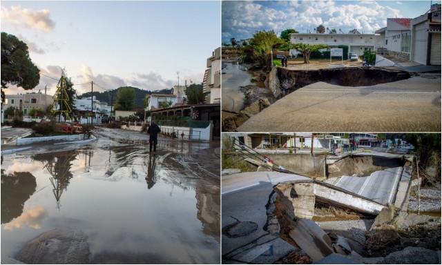 Κακοκαιρία BORA: Καταστροφές σε Ρόδο και Λήμνο – Μηνύματα του «112» για το δεύτερο κύμα