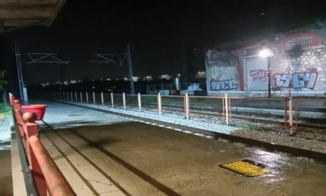 Λάρισα: Διακοπή δρομολογίων του σιδηρόδρομου λόγω κακοκαιρίας BORA