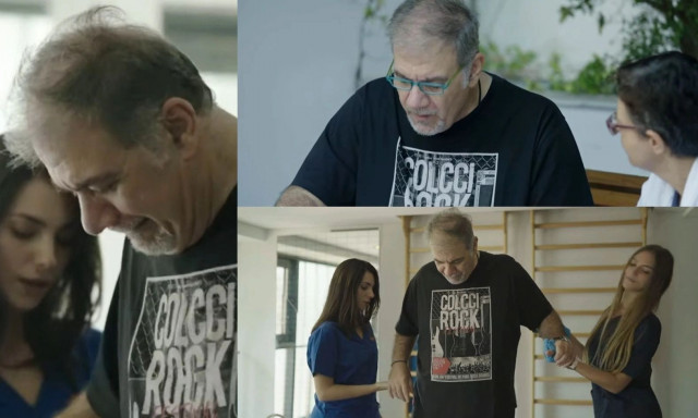 Δημήτρης Σταρόβας: Συγκλονίζουν οι εικόνες από την καθημερινή μάχη να επανέλθει από το εγκεφαλικό