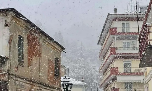 Χαμηλές θερμοκρασίες στα ορεινά της Μακεδονίας-Αντιολισθητικές αλυσίδες στο οδικό δίκτυο της Ημαθίας