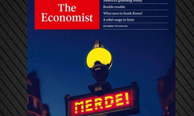 «Σκ...»: Το πρωτοσέλιδο του Εconomist για την κατάρρευση της κυβέρνησης Μπαρνιέ στη Γαλλία