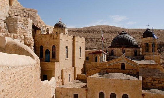 Η Θαυματουργός Φοινικιά του Αγίου Σάββα στην Ιερή Λαύρα των Ιεροσολύμων