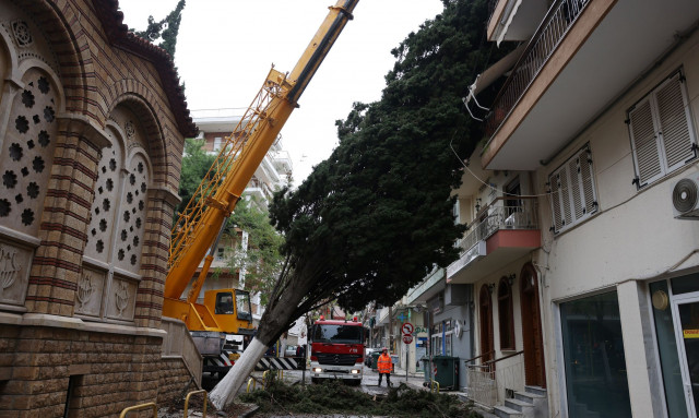 Κακοκαιρία: Σε κατάσταση έκτακτης ανάγκης ο Δήμος Θεσσαλονίκης