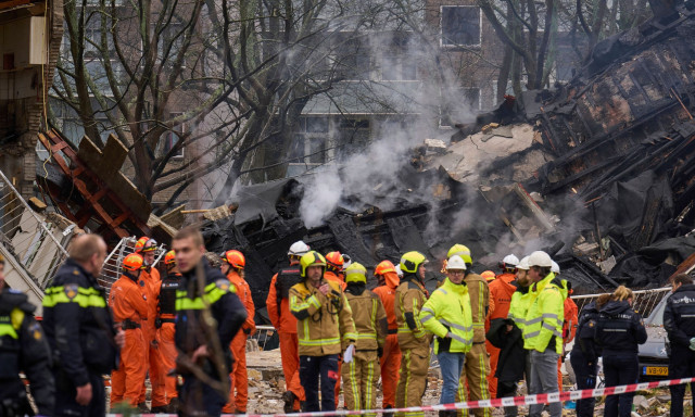 Ολλανδία: Τουλάχιστον πέντε οι νεκροί από την κατάρρευση  πολυκατοικίας στη Χάγη
