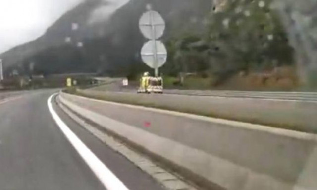 Ολυμπία Οδός: Σε αμφιδρόμηση η κυκλοφορία στο ρεύμα προς Πάτρα στην περιοχή του Ελαιώνα