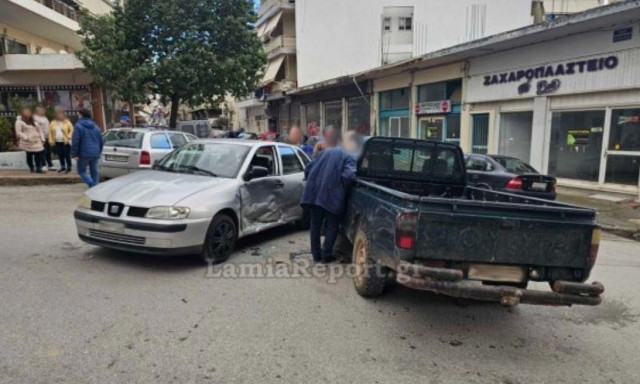 Λαμία: Τροχαίο ατύχημα με έναν τραυματία - «Δεν έπιασαν τα φρένα μου»
