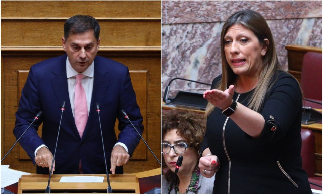 Κόντρα μεταξύ Θεοχάρη και Κωνσταντοπούλου στη Βουλή: «Έχετε θράσος» – «Είστε σε τρικυμία»