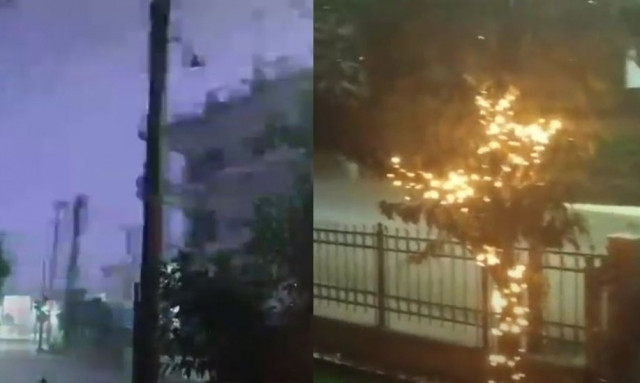 Νύχτα «τρόμου» για τους κατοίκους της Δυτικής Ελλάδας με τη σαρωτική νεροποντή